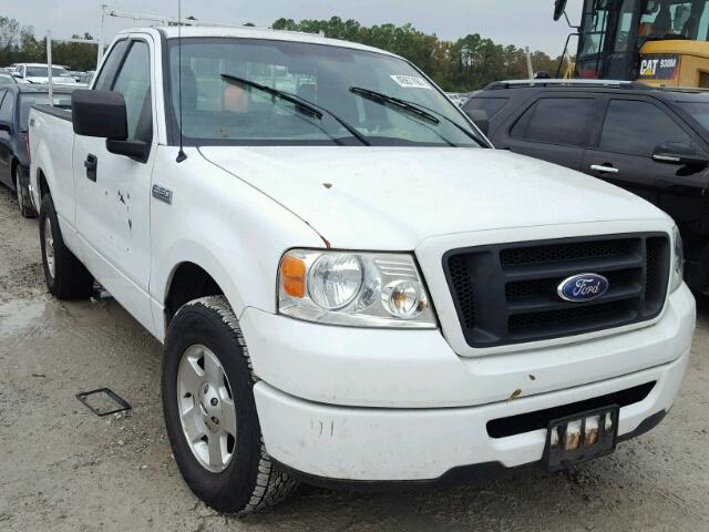 1FTRF12296NB48864 - 2006 FORD F150 WHITE photo 1