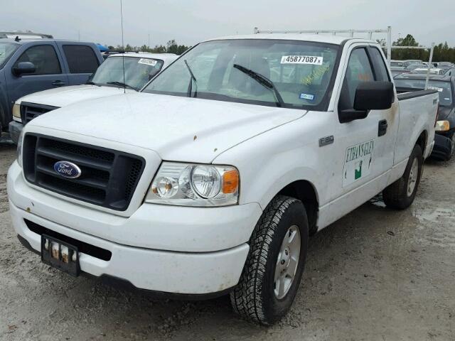 1FTRF12296NB48864 - 2006 FORD F150 WHITE photo 2