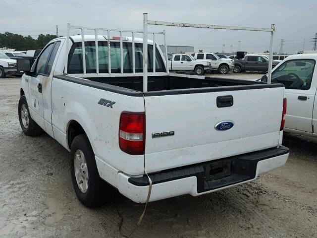 1FTRF12296NB48864 - 2006 FORD F150 WHITE photo 3