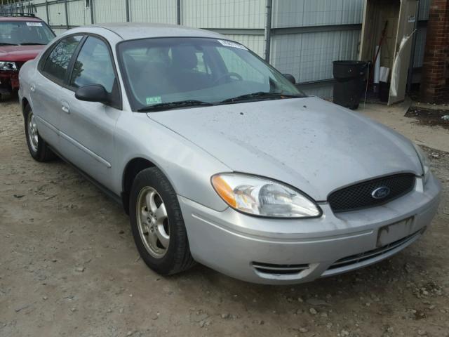 1FAFP53U66A205932 - 2006 FORD TAURUS SE SILVER photo 1