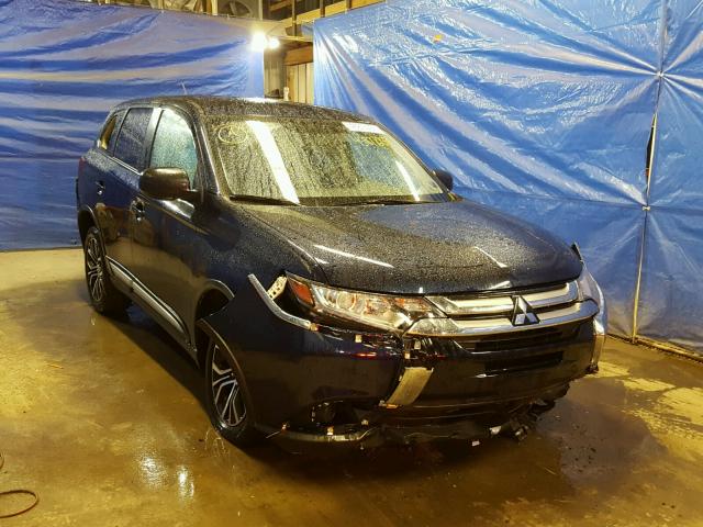 JA4AZ3A35GZ016439 - 2016 MITSUBISHI OUTLANDER BLUE photo 1