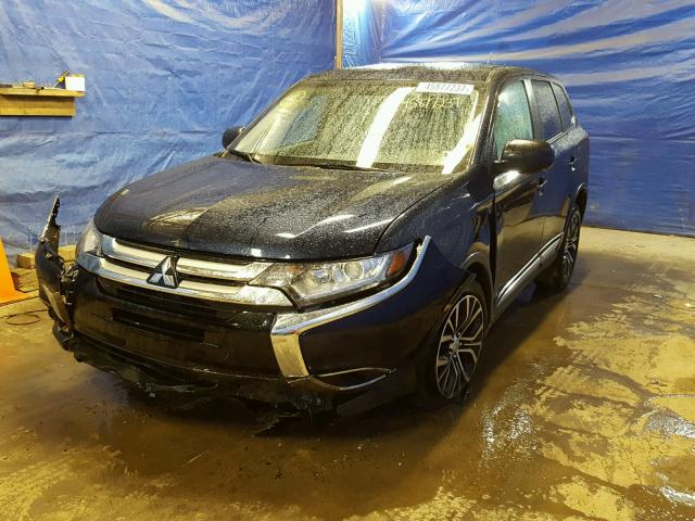 JA4AZ3A35GZ016439 - 2016 MITSUBISHI OUTLANDER BLUE photo 2