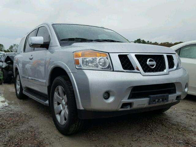 5N1AA0ND9EN605122 - 2014 NISSAN ARMADA SV SILVER photo 1