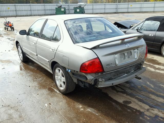 3N1CB51D06L567362 - 2006 NISSAN SENTRA 1.8 GRAY photo 3