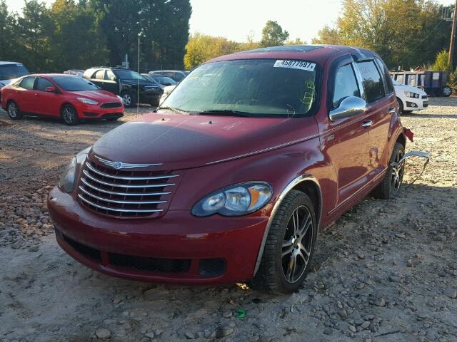 3A4FY58BX6T214179 - 2006 CHRYSLER PT CRUISER RED photo 2