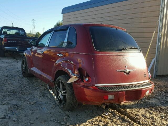 3A4FY58BX6T214179 - 2006 CHRYSLER PT CRUISER RED photo 3