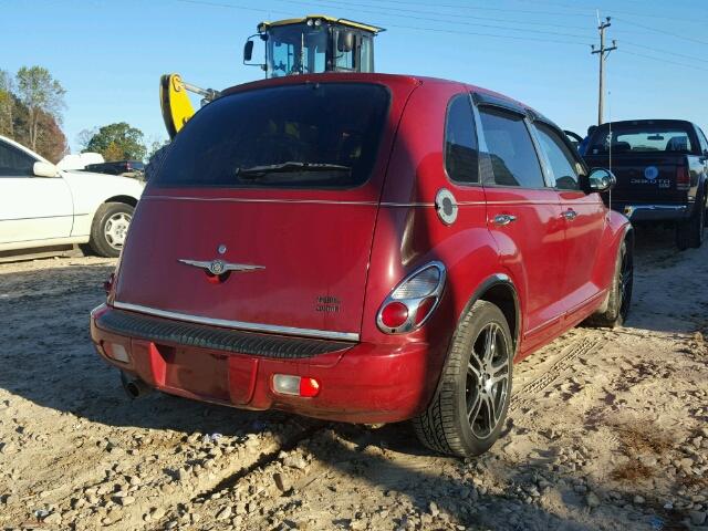 3A4FY58BX6T214179 - 2006 CHRYSLER PT CRUISER RED photo 4