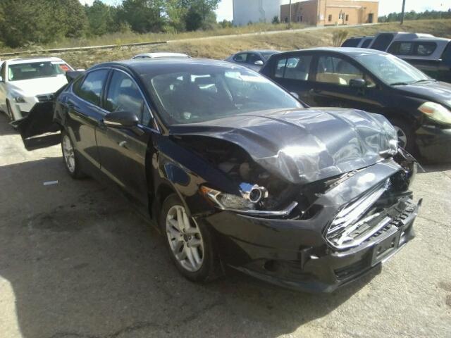 3FA6P0HD0FR305879 - 2015 FORD FUSION SE BLACK photo 1