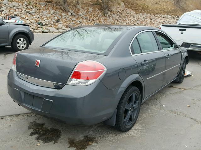 1G8ZS57B88F163794 - 2008 SATURN AURA XE GRAY photo 4