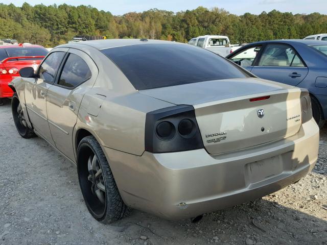 2B3KA33V99H585198 - 2009 DODGE CHARGER SX TAN photo 3