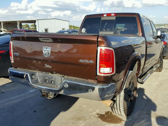 3C6UR5NL5EG314471 - 2014 RAM 2500 LARAM BROWN photo 4