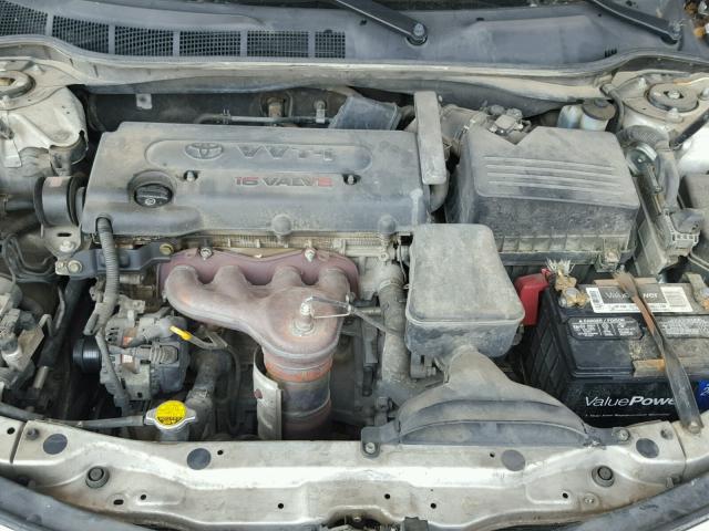 4T1BE46K09U385619 - 2009 TOYOTA CAMRY BASE SILVER photo 7