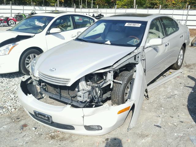 JTHBA30G245054024 - 2004 LEXUS ES SILVER photo 2