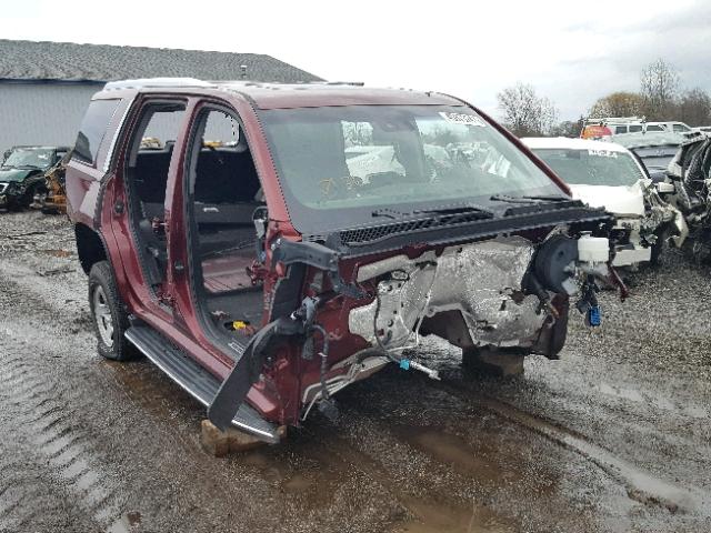 1GYS4BKJXHR278307 - 2017 CADILLAC ESCALADE L MAROON photo 1