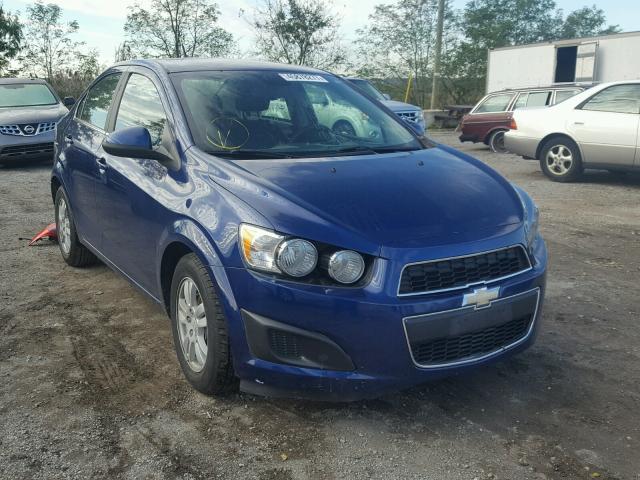 1G1JC5SG0D4227070 - 2013 CHEVROLET SONIC LT BLUE photo 1