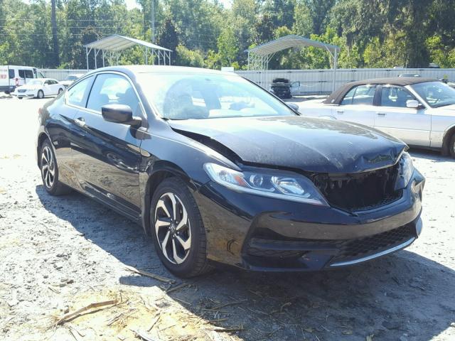 1HGCT1B30GA008848 - 2016 HONDA ACCORD LX- BLACK photo 1