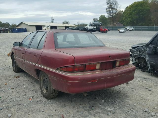 1G4NJ52T8VC429041 - 1997 BUICK SKYLARK CU MAROON photo 3