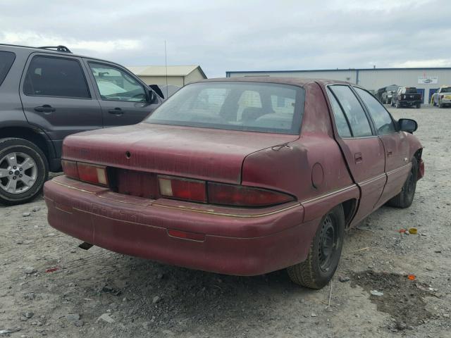 1G4NJ52T8VC429041 - 1997 BUICK SKYLARK CU MAROON photo 4