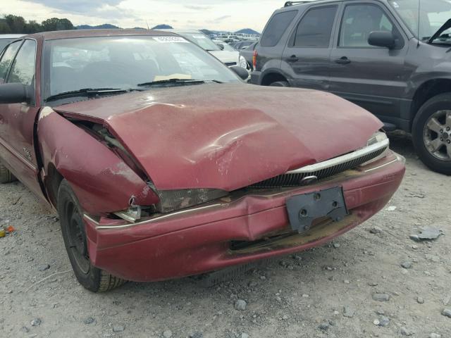 1G4NJ52T8VC429041 - 1997 BUICK SKYLARK CU MAROON photo 9