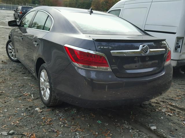 1G4GC5ER5CF351042 - 2012 BUICK LACROSSE BLACK photo 3