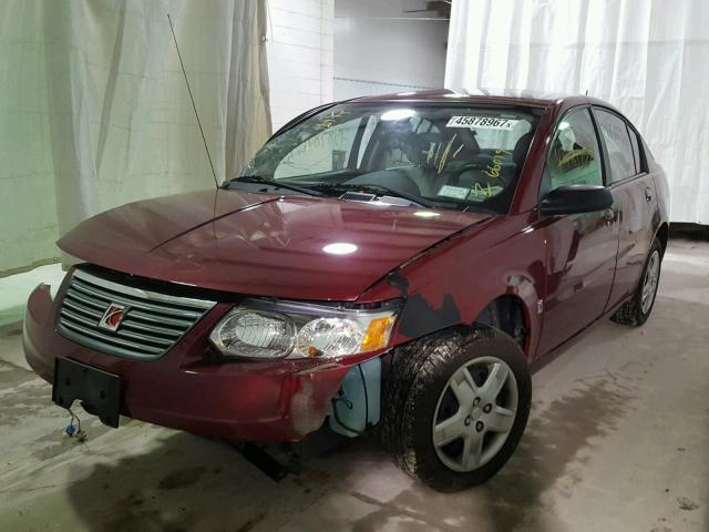 1G8AJ55F86Z167216 - 2006 SATURN ION LEVEL RED photo 2