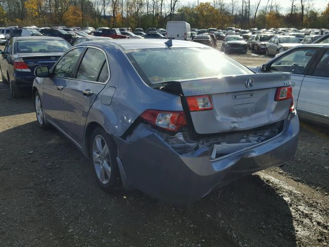 JH4CU26649C036857 - 2009 ACURA TSX GRAY photo 3