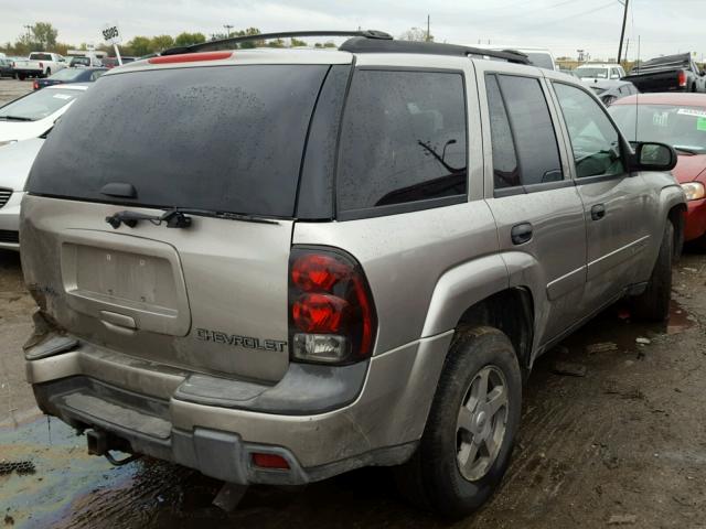 1GNDT13S632345920 - 2003 CHEVROLET TRAILBLAZE TAN photo 4