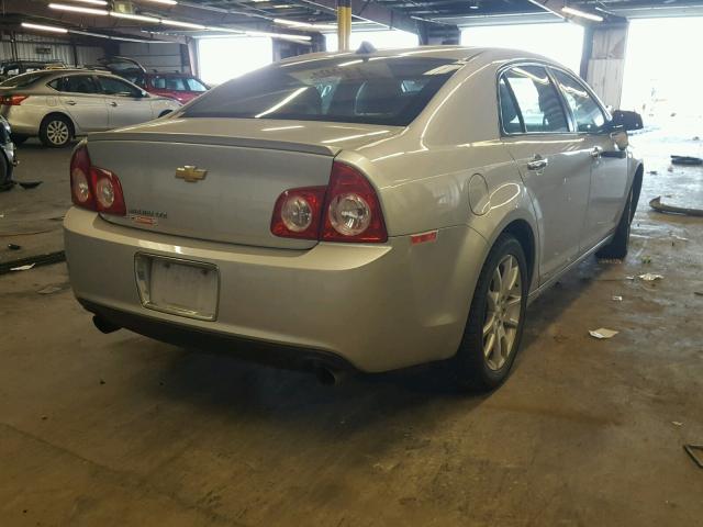 1G1ZG5E7XCF173881 - 2012 CHEVROLET MALIBU LTZ 银色 照片 4