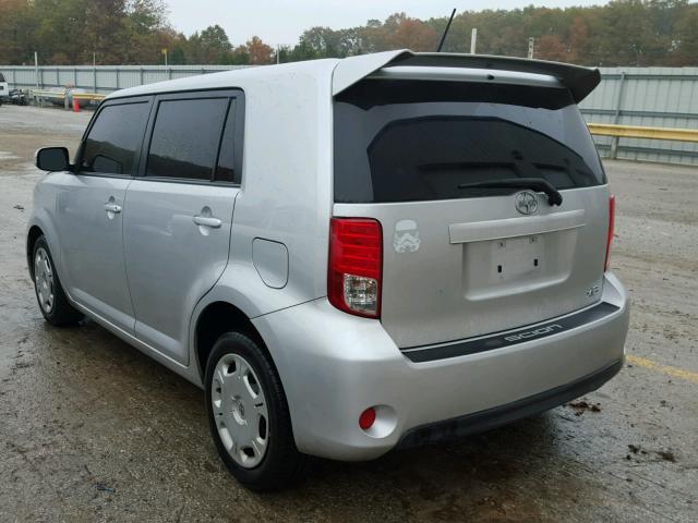 JTLZE4FE7DJ043838 - 2013 TOYOTA SCION XB Plata foto 3