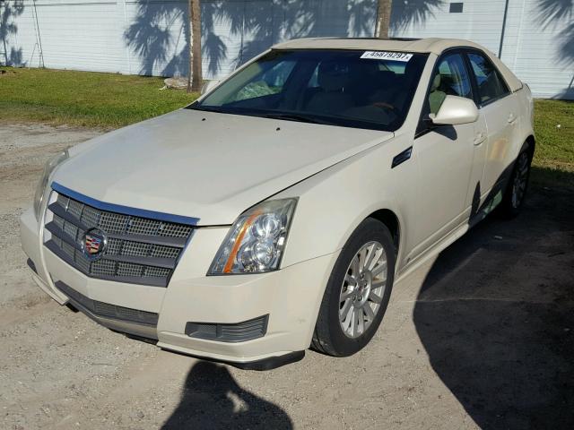 1G6DE5EG9A0101886 - 2010 CADILLAC CTS LUXURY WHITE photo 2