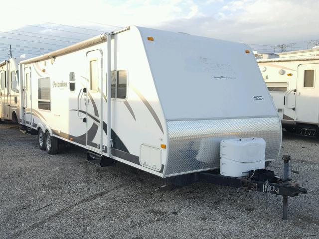 4X4TPAD28AN011904 - 2010 PALO TRAILER WHITE photo 1