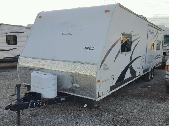 4X4TPAD28AN011904 - 2010 PALO TRAILER WHITE photo 2