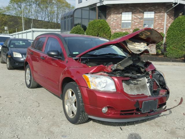 1B3HB48B87D539903 - 2007 DODGE CALIBER RED photo 1