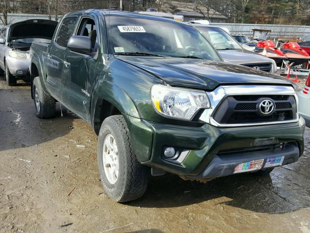 5TFLU4EN0CX029460 - 2012 TOYOTA TACOMA DOU GREEN photo 1