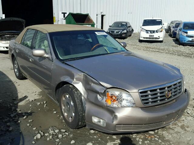 1G6KE57Y02U233832 - 2002 CADILLAC DEVILLE DH TAN photo 1