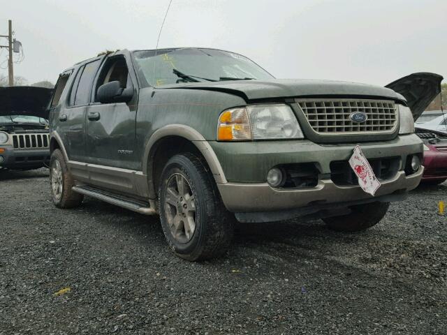 1FMZU74W94UA27176 - 2004 FORD EXPLORER E GREEN photo 1