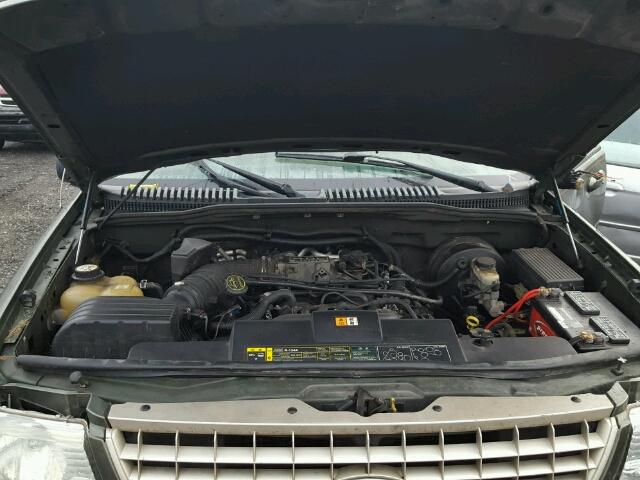 1FMZU74W94UA27176 - 2004 FORD EXPLORER E GREEN photo 7