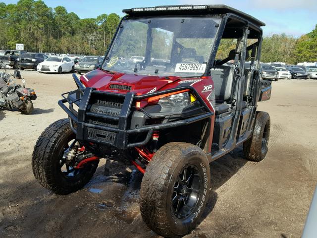 4XARVE997H8558391 - 2017 POLARIS RANGER CRE RED photo 2