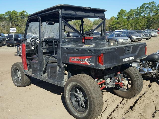 4XARVE997H8558391 - 2017 POLARIS RANGER CRE RED photo 3