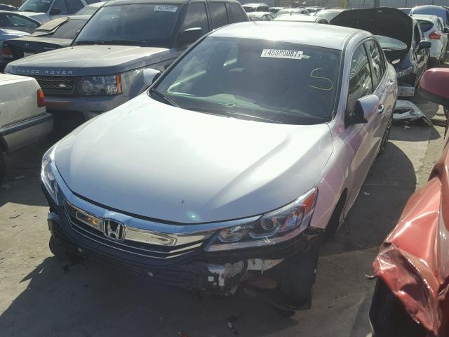 1HGCR2F52HA049824 - 2017 HONDA ACCORD SPO WHITE photo 2