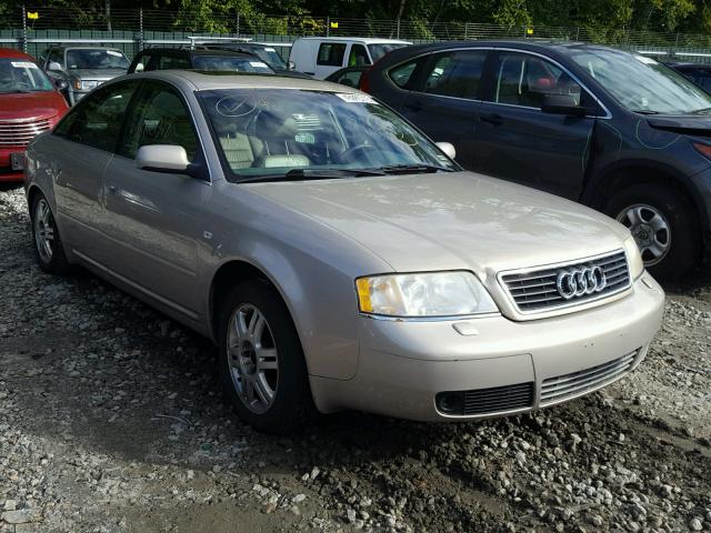 WAUED54B31N017542 - 2001 AUDI A6 2.7T QU GOLD photo 1