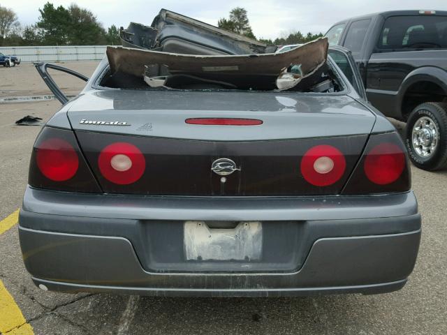 2G1WF52E459169846 - 2005 CHEVROLET IMPALA 灰色 照片 10