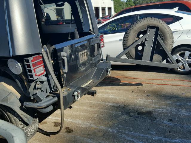 1J4AA2D10AL171342 - 2010 JEEP WRANGLER S BLACK photo 9