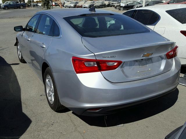 1G1ZB5ST9HF129622 - 2017 CHEVROLET MALIBU LS ვერცხლისფერი ფოტო 3