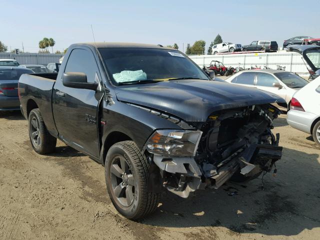 3C6JR7AT2HG747125 - 2017 RAM 1500 ST BLACK photo 1