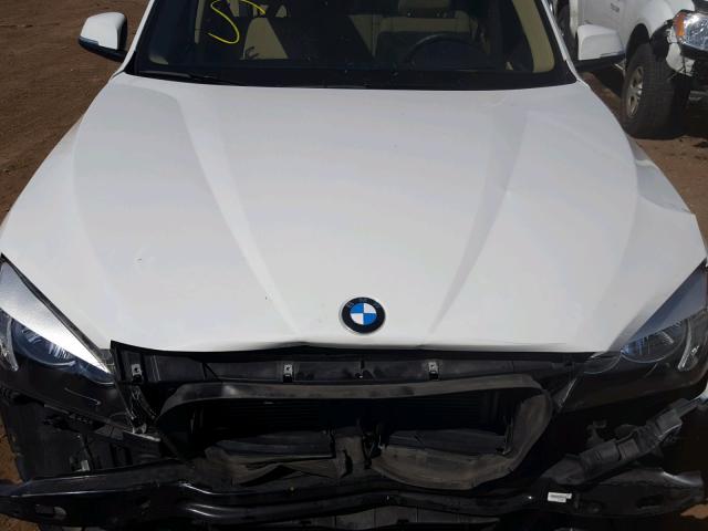 WBAVL1C54EVY18378 - 2014 BMW X1 XDRIVE2 WHITE photo 7