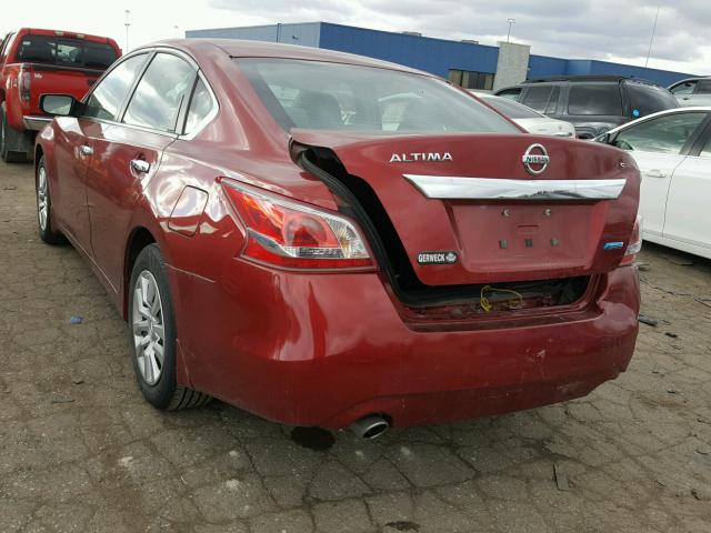 1N4AL3AP4DC102064 - 2013 NISSAN ALTIMA 2.5 RED photo 3