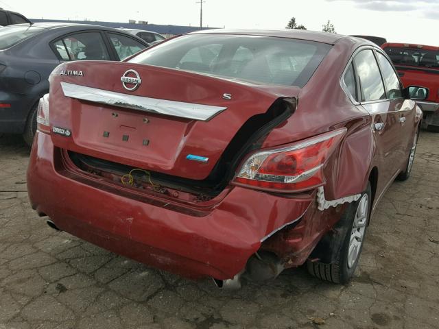 1N4AL3AP4DC102064 - 2013 NISSAN ALTIMA 2.5 RED photo 4