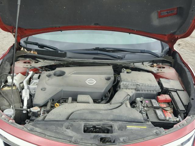 1N4AL3AP4DC102064 - 2013 NISSAN ALTIMA 2.5 RED photo 7