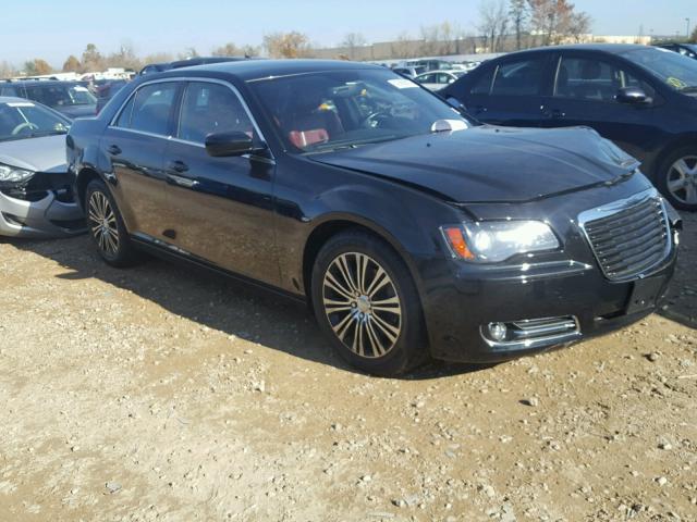 2C3CCAGT9DH645391 - 2013 CHRYSLER 300 V6 BLACK photo 1